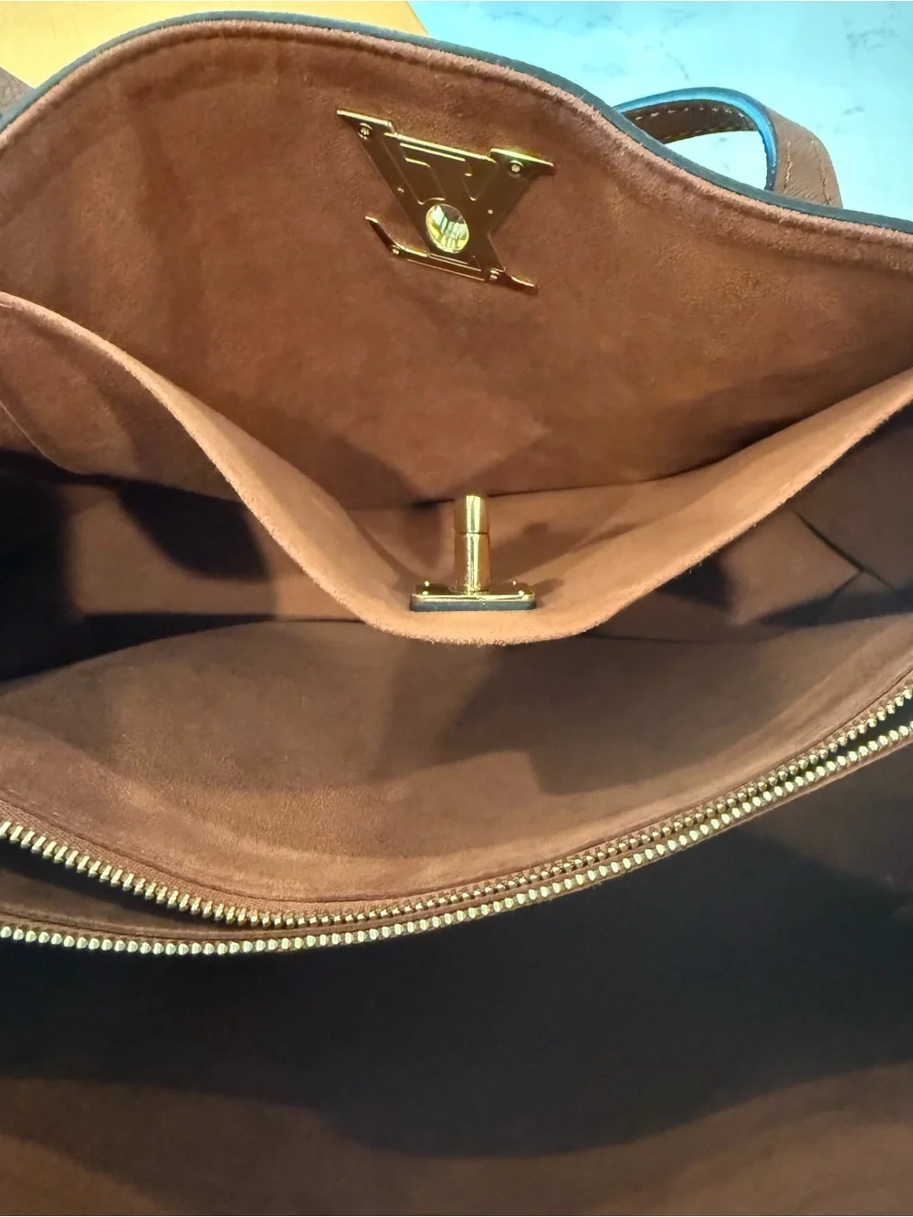 Louis Vuitton LockMe Shopper - Like New!